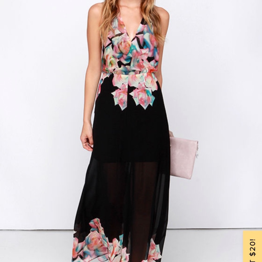 Lulus Watercolor Me Impressed Maxi Dress - Picture 5 of 5